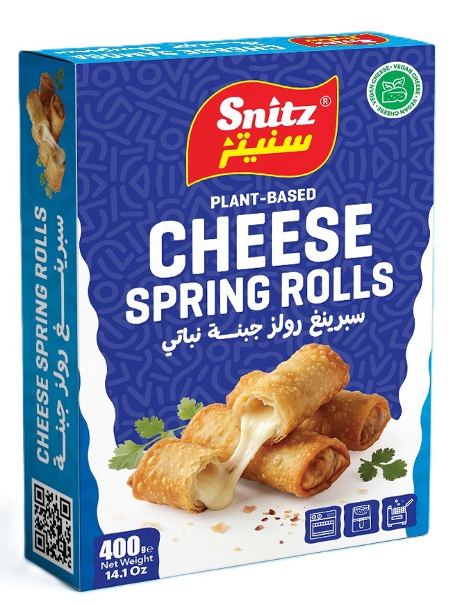 Snitz Plant-Based Cheese Spring Rolls